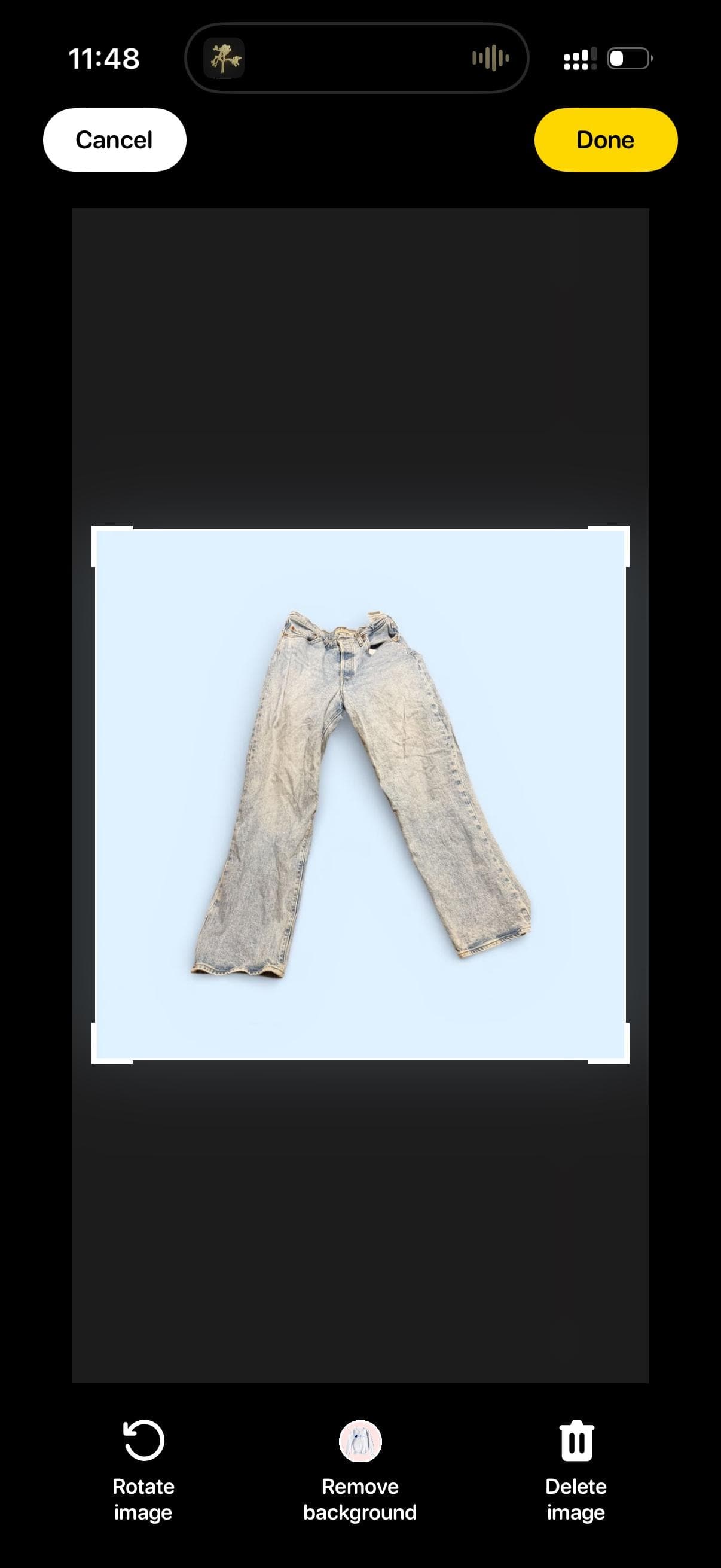 Vintage LEvi’s Big E Ribcage Straight W28 L27 - Image 1