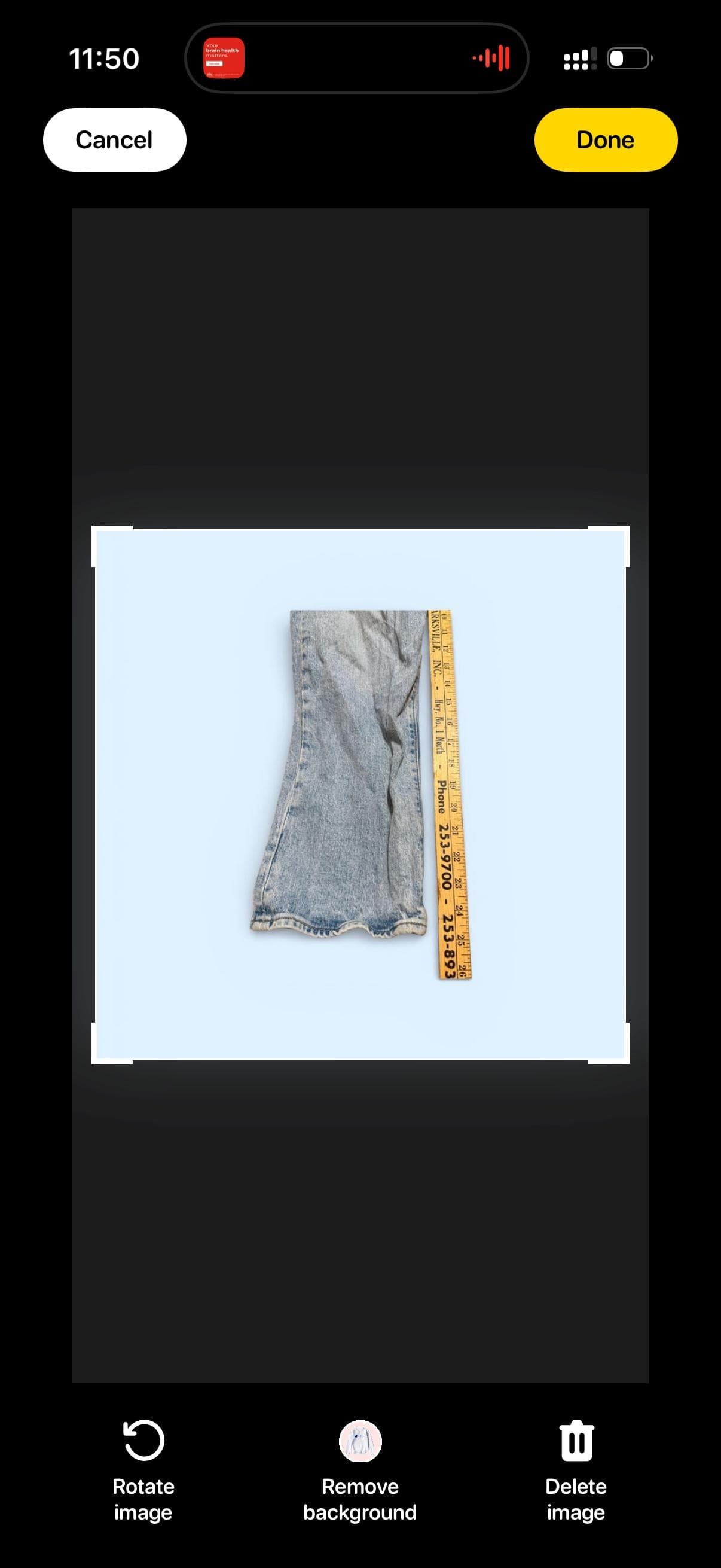 Vintage LEvi’s Big E Ribcage Straight W28 L27 - Thumbnail 10