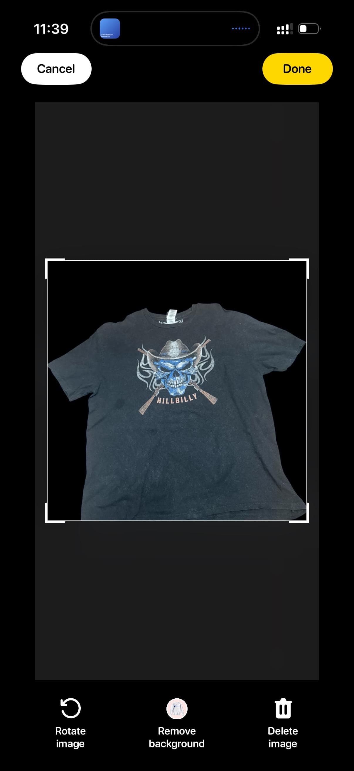 Harley Davidson Hillbilly Gatlinburg TN Dealer T-Shirt Skull 2XL - Image 1