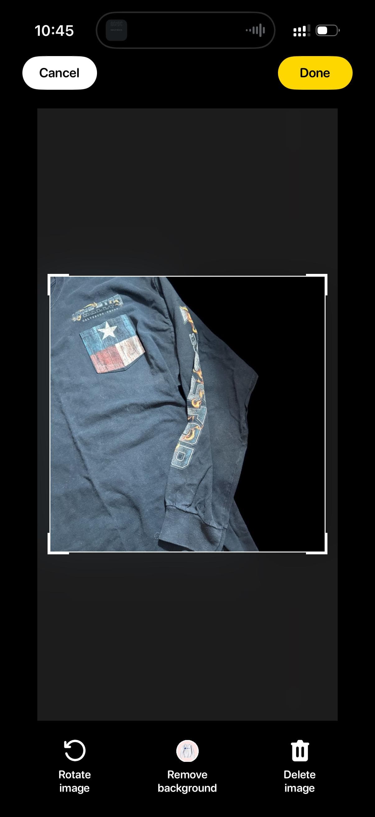 Lone Star Rally Galveston TX Long Sleeve Shirt 3XL Texas Flag Biker Tee - Thumbnail 5