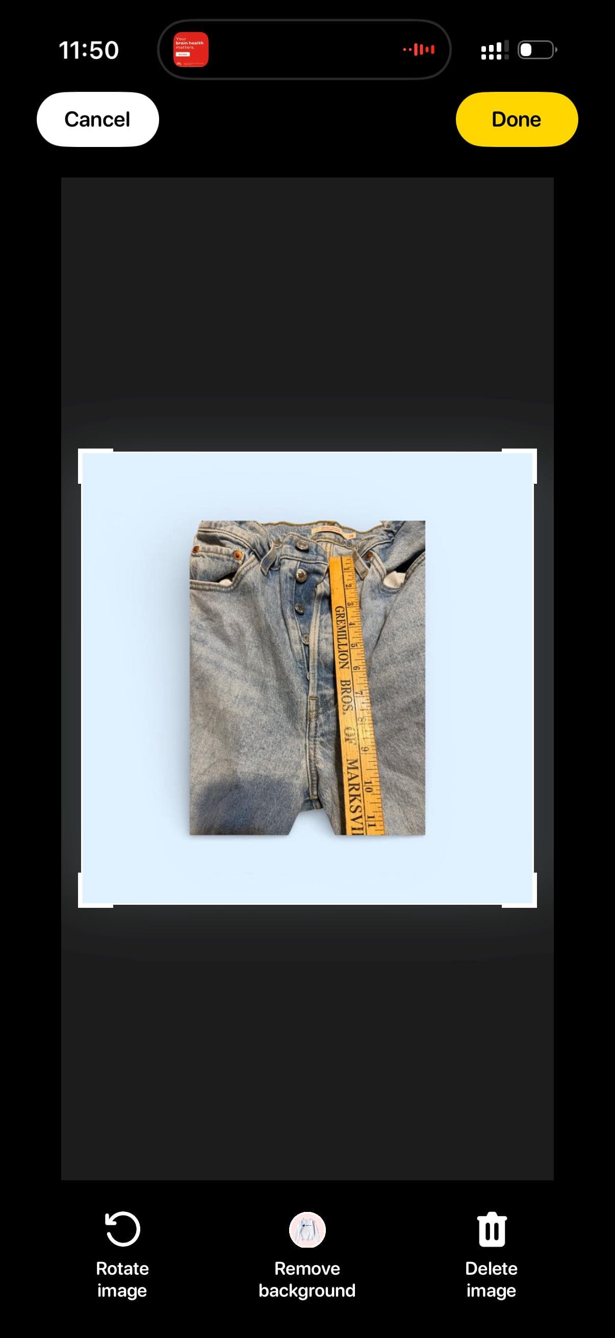 Vintage LEvi’s Big E Ribcage Straight W28 L27 - Thumbnail 11