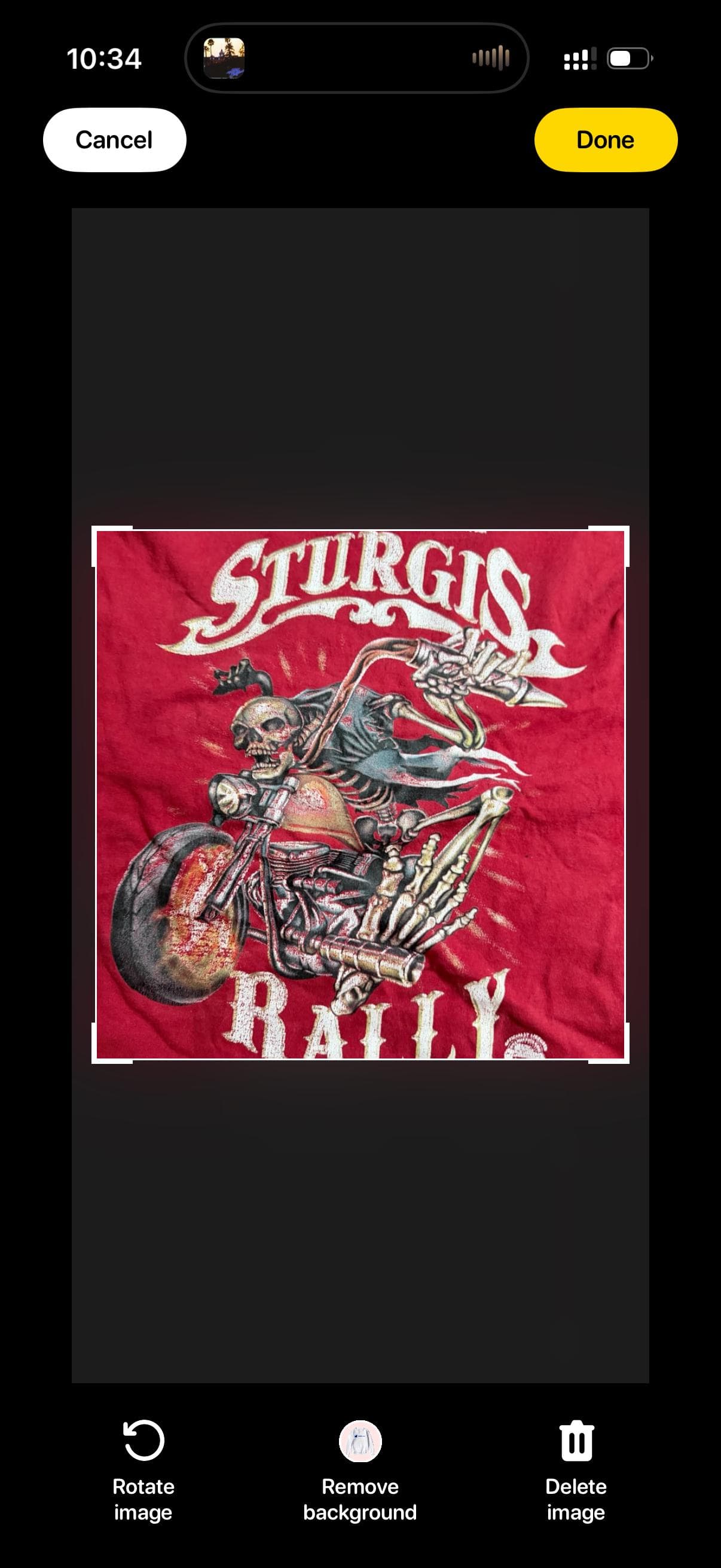 Vintage 70th Annual Sturgis Rally Motorcycle T-Shirt Red Men’s XXL - Thumbnail 4