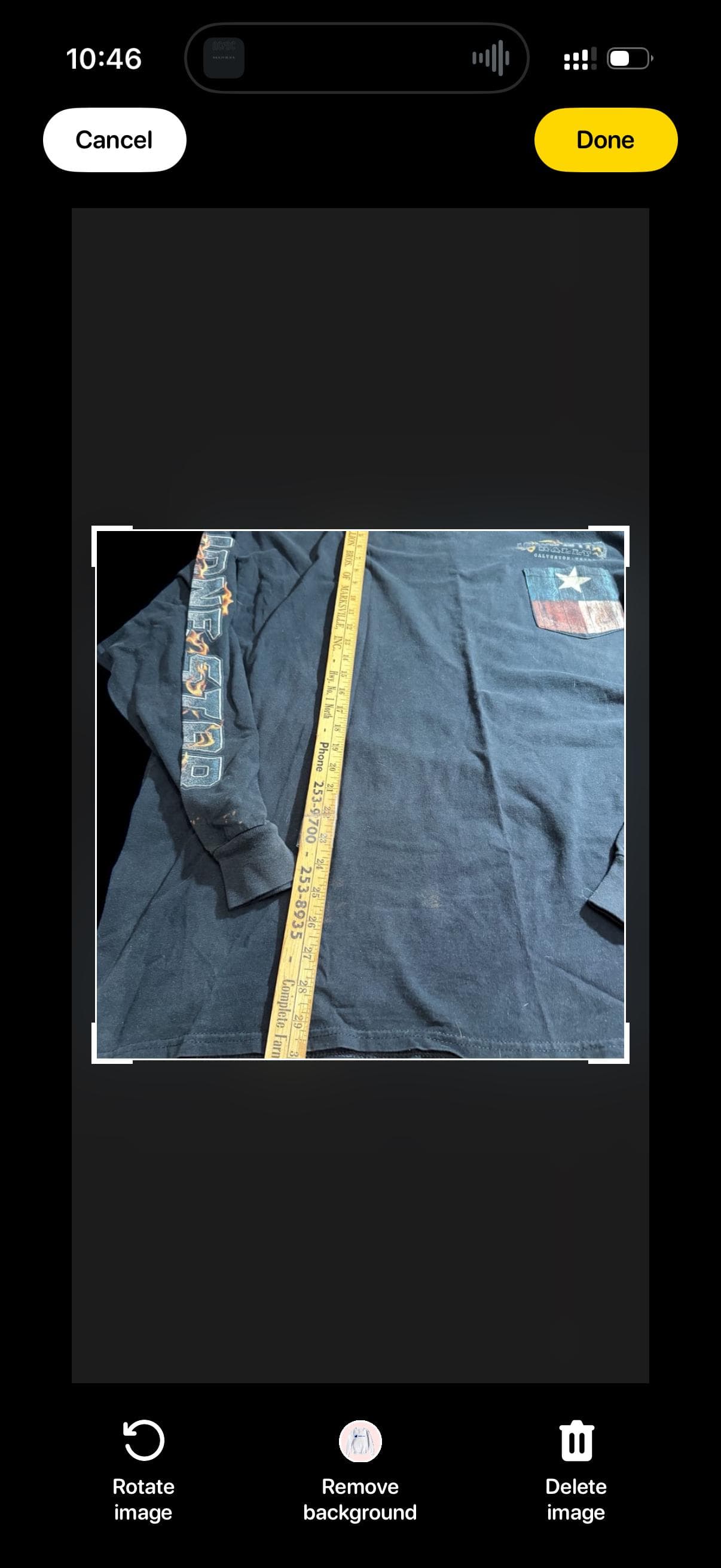 Lone Star Rally Galveston TX Long Sleeve Shirt 3XL Texas Flag Biker Tee - Thumbnail 10