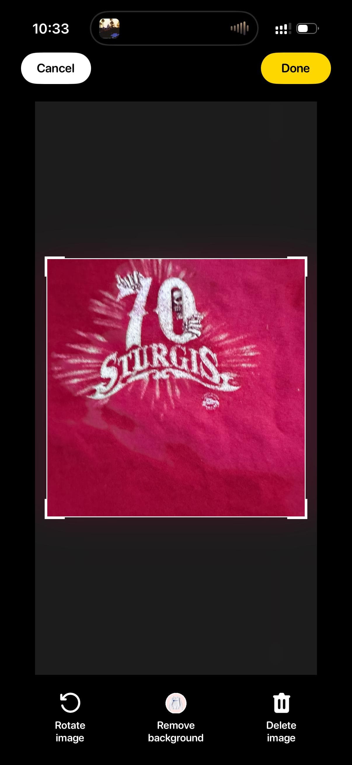 Vintage 70th Annual Sturgis Rally Motorcycle T-Shirt Red Men’s XXL - Thumbnail 3