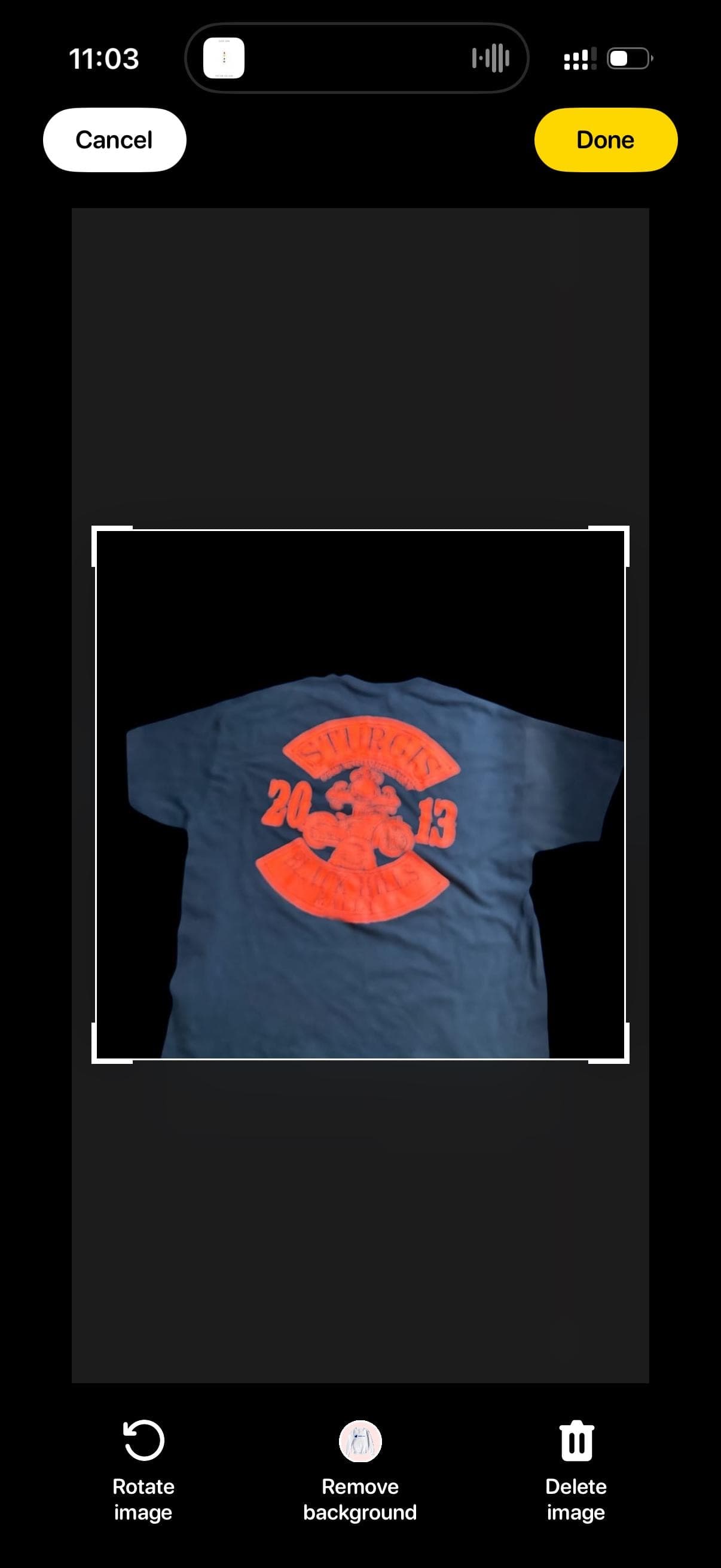 Sturgis Motorcycle Rally 2013 Black Hills 73rd Anniversary T-Shirt XXL - Thumbnail 2