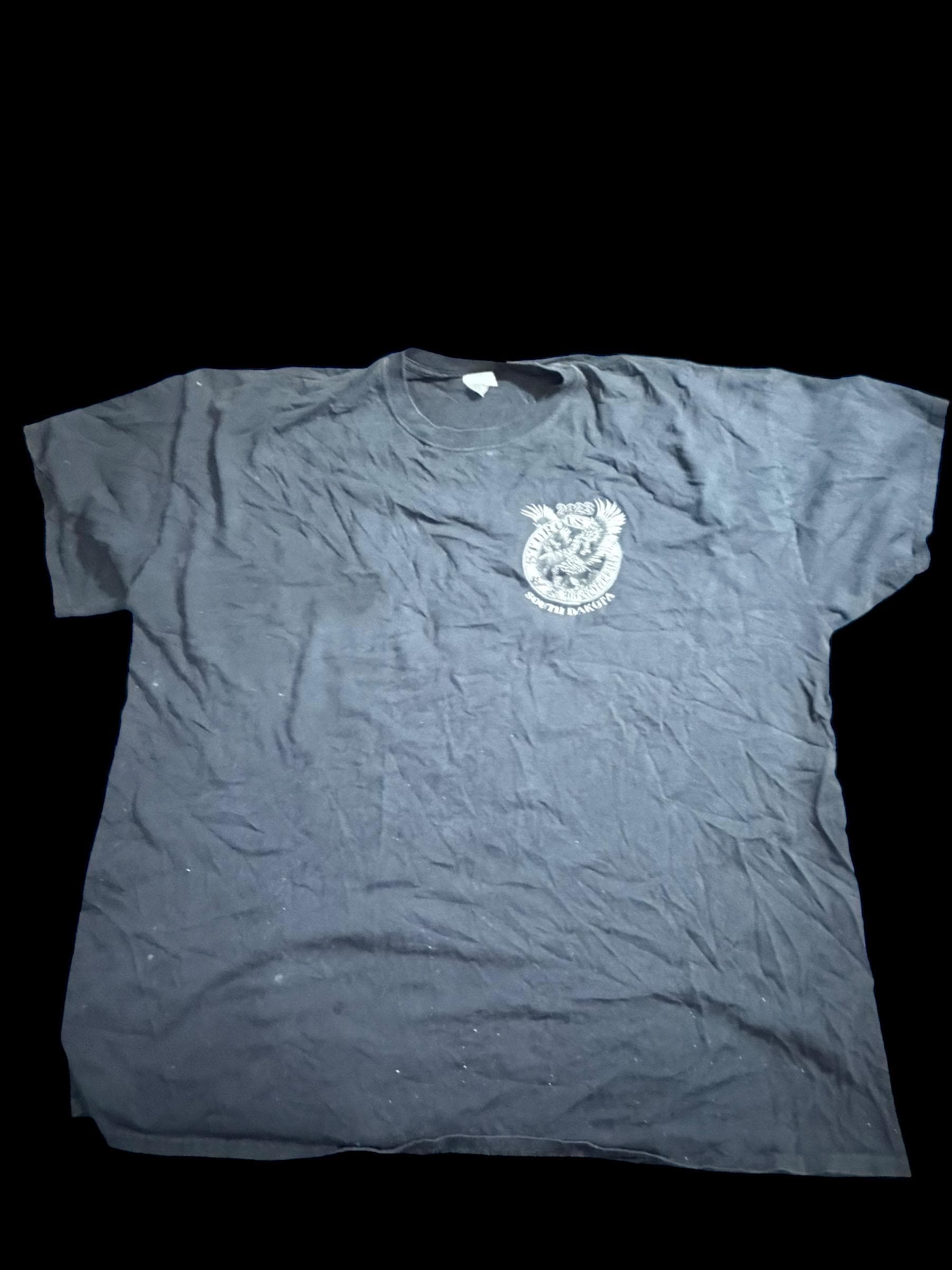 2023 Sturgis Motorcycle Rally T Shirt | South Dakota Biker Tee | Eagle Graphic | Men’s 3XL - Thumbnail 7