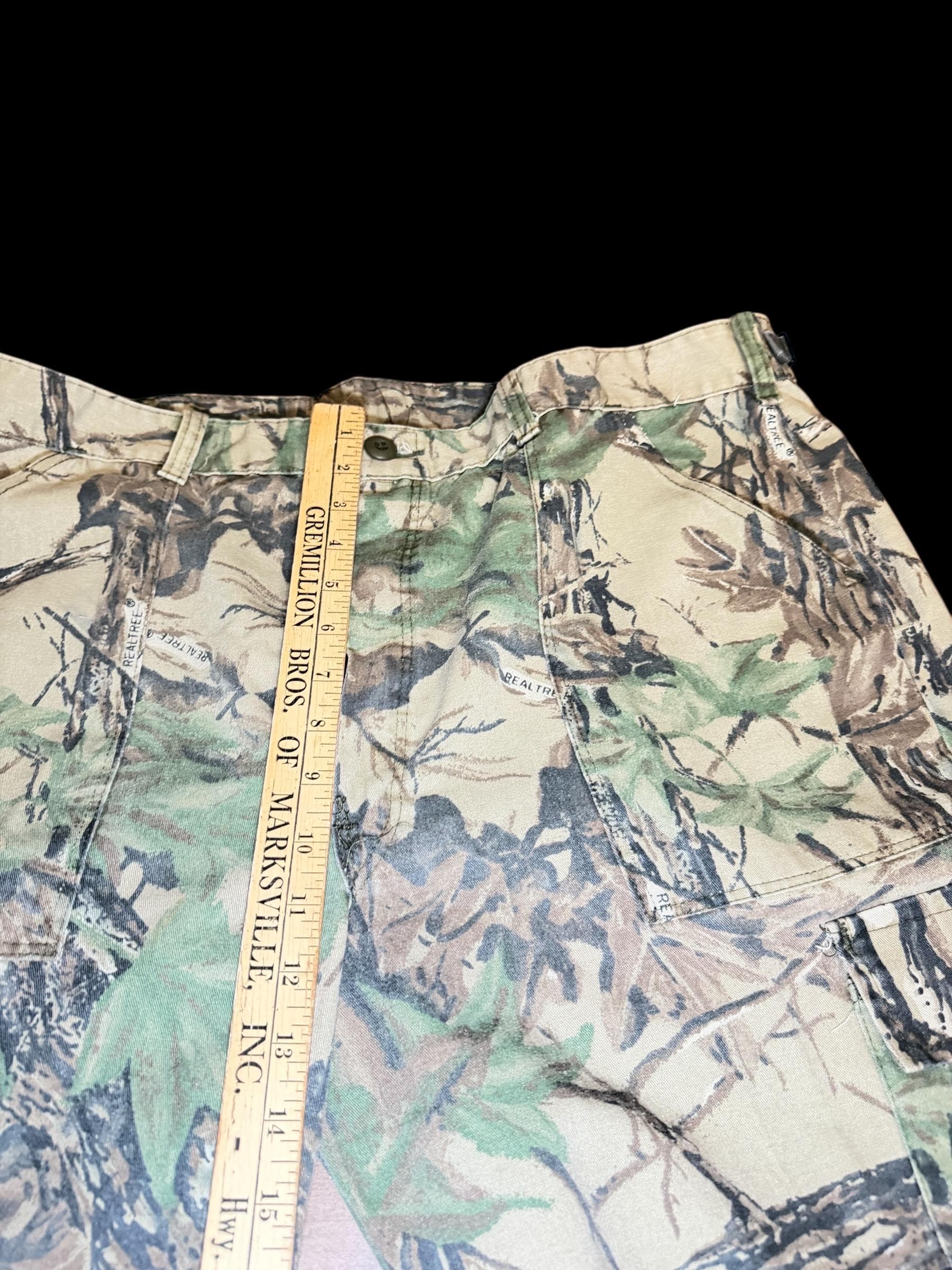 Vintage Realtree Camo Cargo Pants 38 Waist Y2K Hunting Workwear - Thumbnail 6