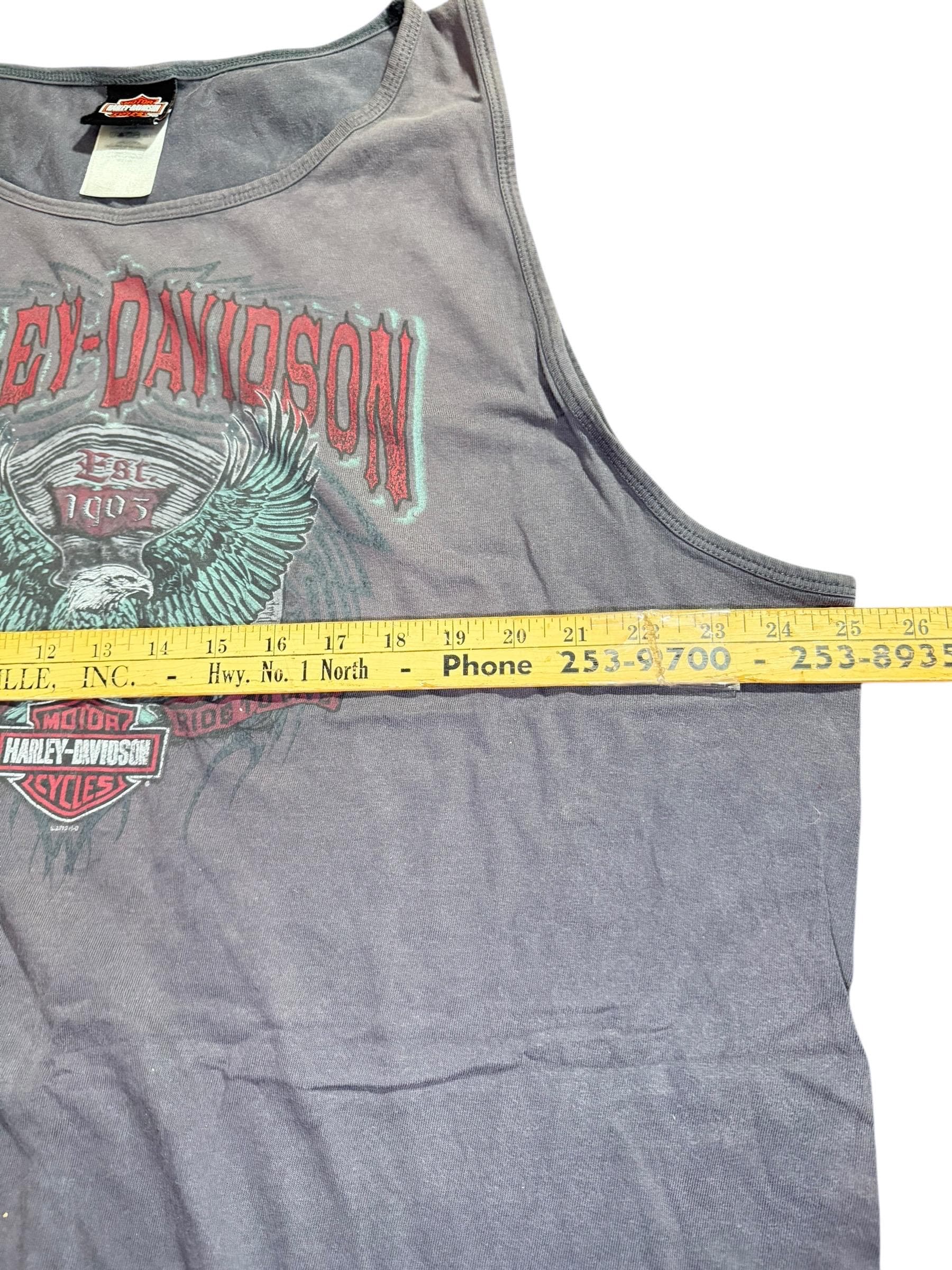 Harley-Davidson Bumpus Memphis TN Tank Top Men’s XL Eagle Dealer Shirt - Thumbnail 5