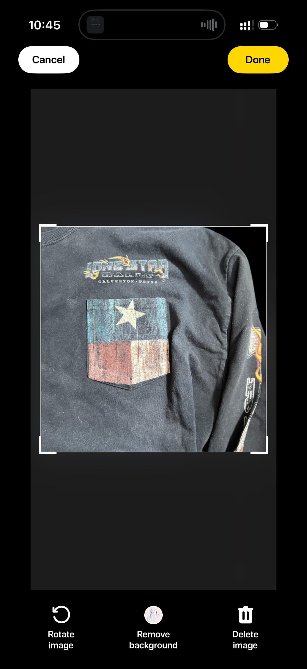 Lone Star Rally Galveston TX Long Sleeve Shirt 3XL Texas Flag Biker Tee - Thumbnail 6