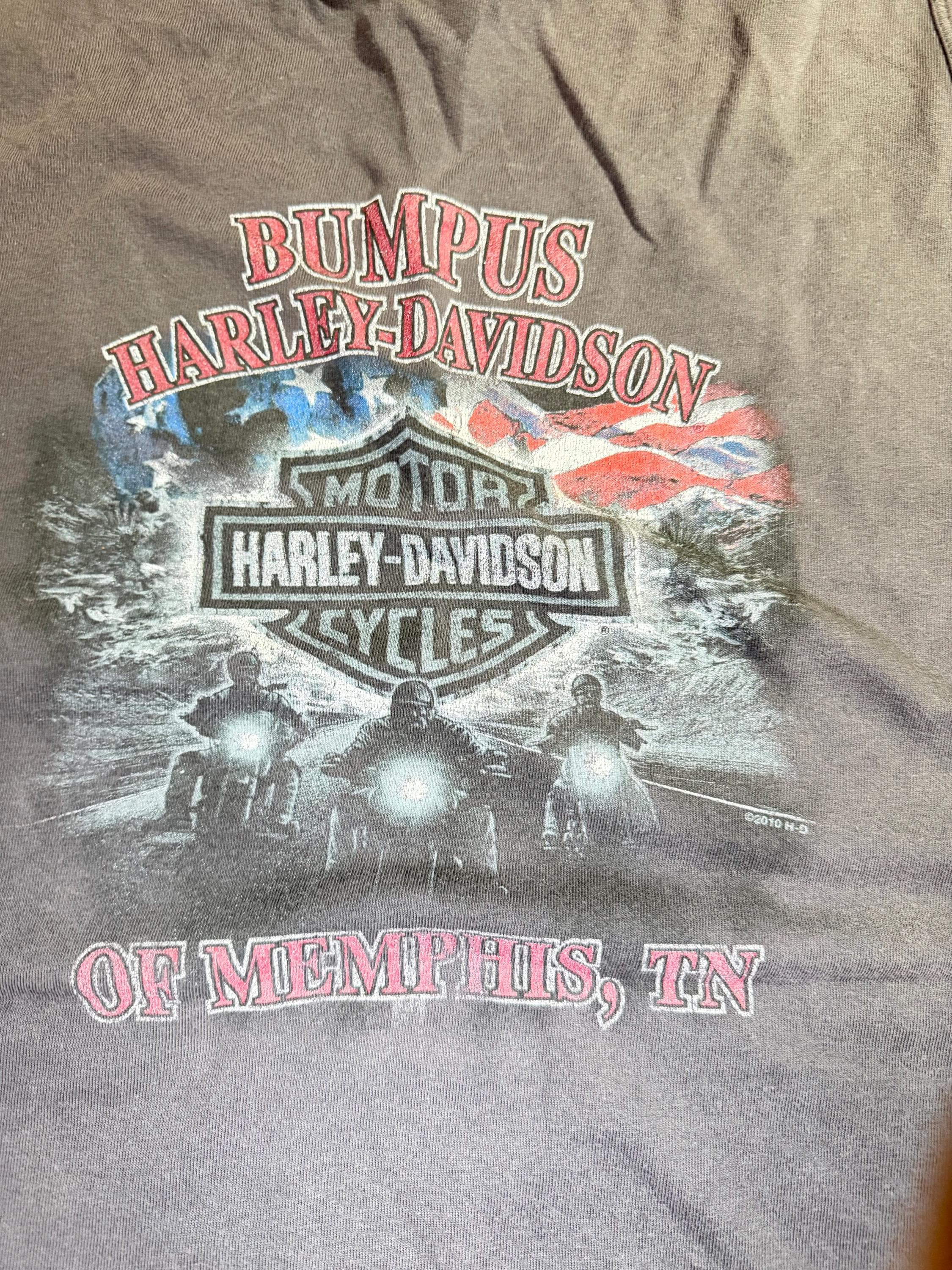 Harley-Davidson Bumpus Memphis TN Tank Top Men’s XL Eagle Dealer Shirt - Thumbnail 7