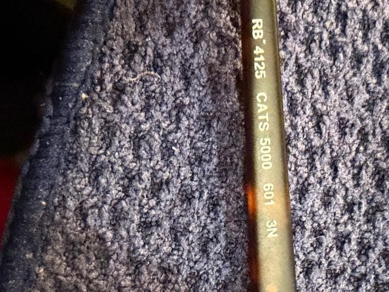 New Ray-Ban RB4125 CATS 5000 Polarized Tortoise Aviator Sunglasses 59mm Made Italy - Thumbnail 9