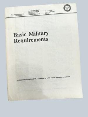 1986 US Navy NAVEDTRA Manuals Recruiting & Sea Cadet Lot - Thumbnail 3