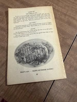 Outdoor Cookery for the Family 1963 USDA Extension Bulletin 293 Barbecue Book - Thumbnail 7