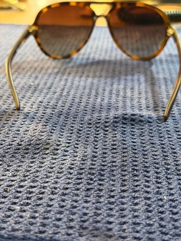 New Ray-Ban RB4125 CATS 5000 Polarized Tortoise Aviator Sunglasses 59mm Made Italy - Thumbnail 4