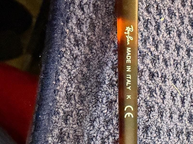 New Ray-Ban RB4125 CATS 5000 Polarized Tortoise Aviator Sunglasses 59mm Made Italy - Thumbnail 8