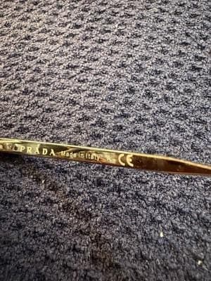 Prada SPR 51S Cinema Round Double Bridge Sunglasses Tortoise Gold VHS-2D2 54mm - Thumbnail 4