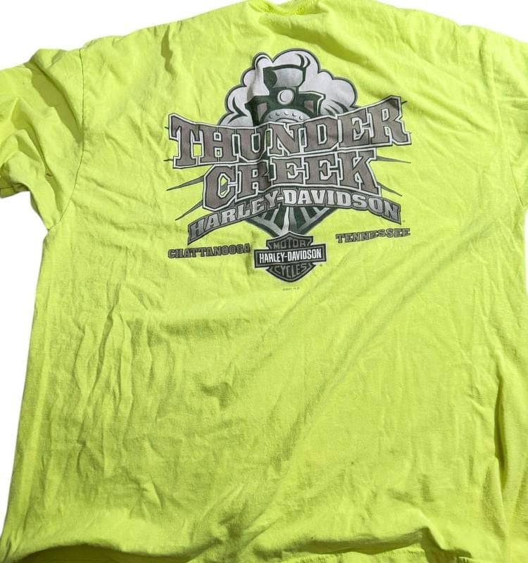 2012 Harley-Davidson Thunder Creekj Chattanooga Safety T-Shirt 2XL - Thumbnail 2