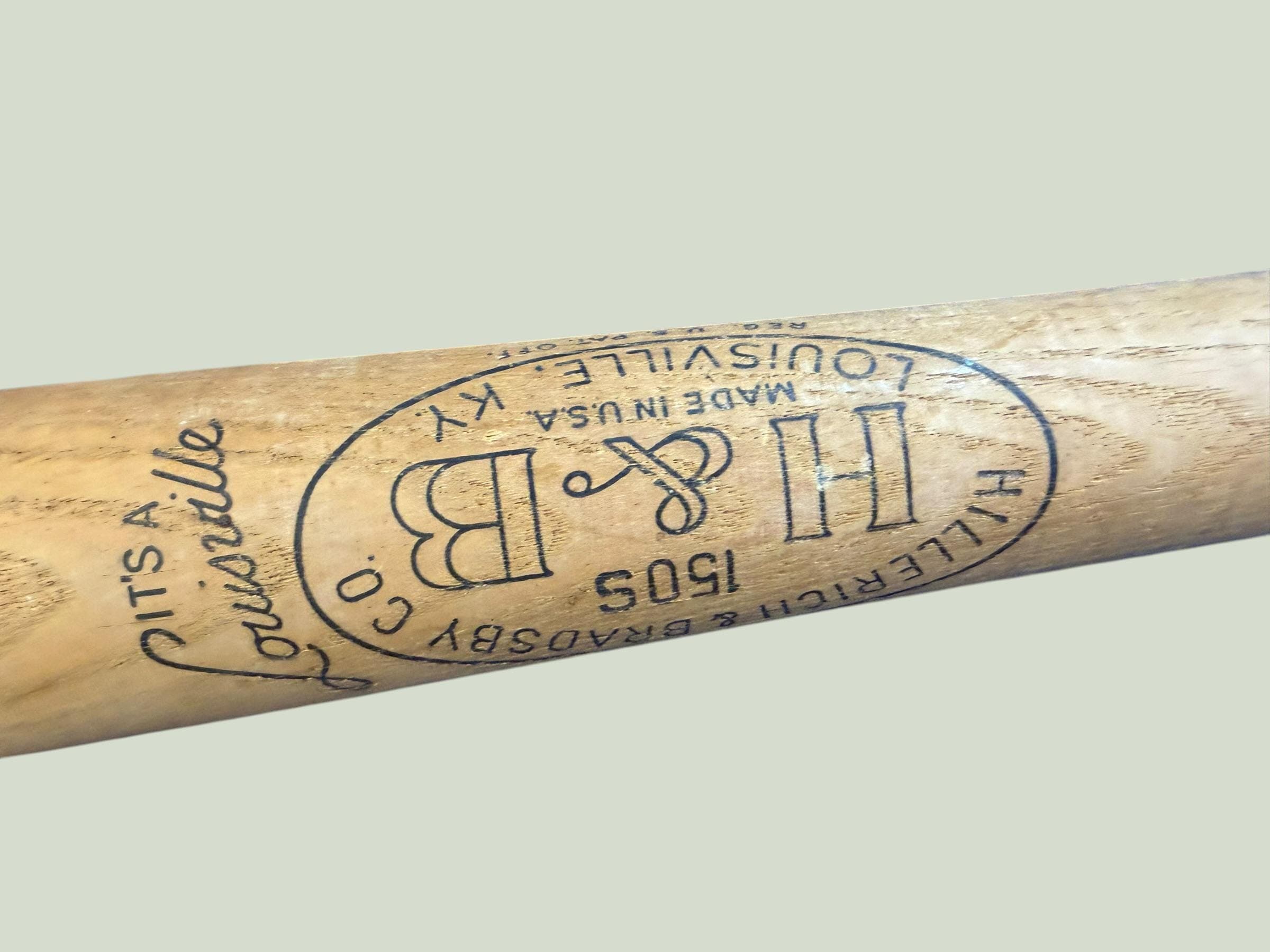 Vintage Nellie Nelson Fox H&B 150S Grand Slam Louisville Slugger Baseball Bat HOF - Thumbnail 9