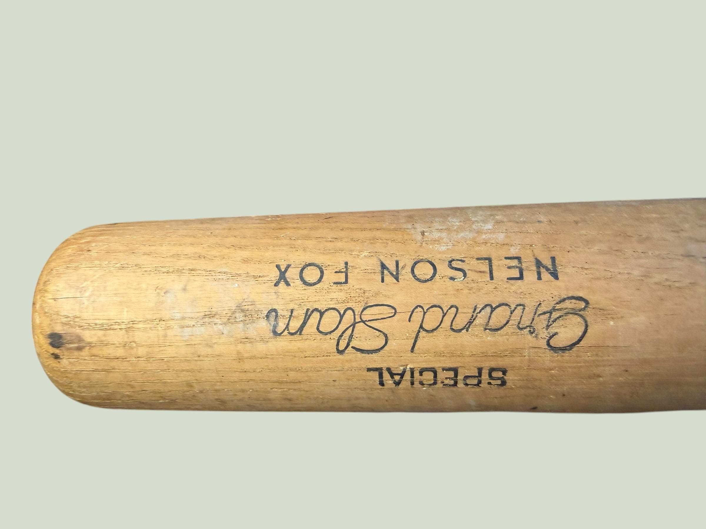 Vintage Nellie Nelson Fox H&B 150S Grand Slam Louisville Slugger Baseball Bat HOF - Thumbnail 6