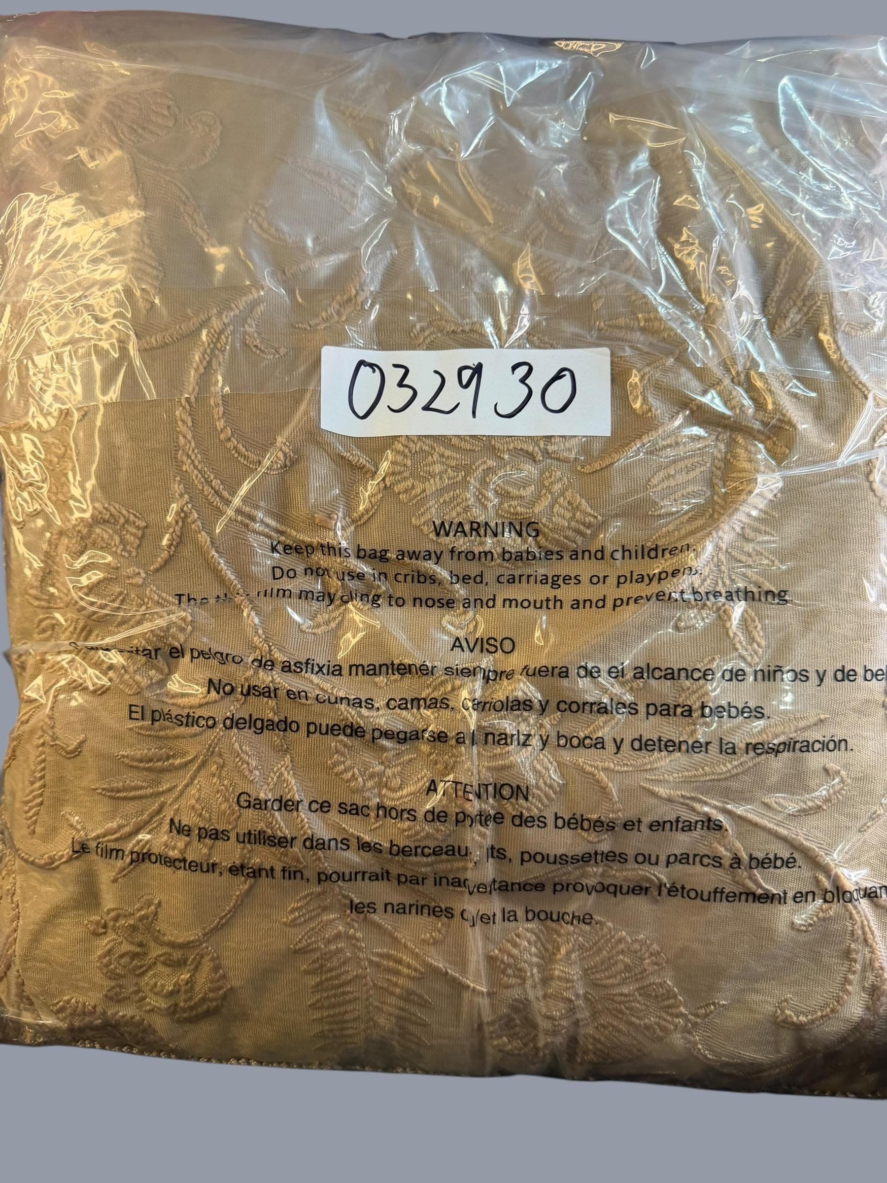 Vintage Sage Green Gold Floral Embroidered Throw Pillow Cottagecore Grandmillennial - Thumbnail 3