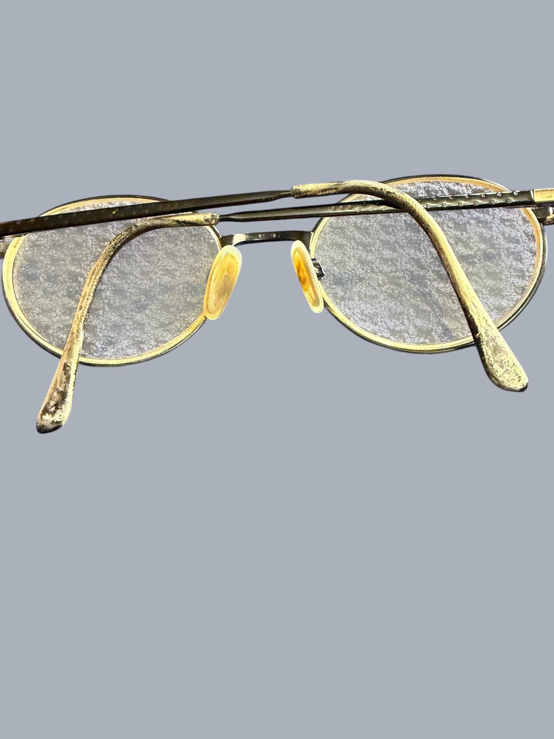 Vintage Mirari for Luxottica Oval Eyeglass Frames 5548 4006 50[]19 135 Italy - Thumbnail 7