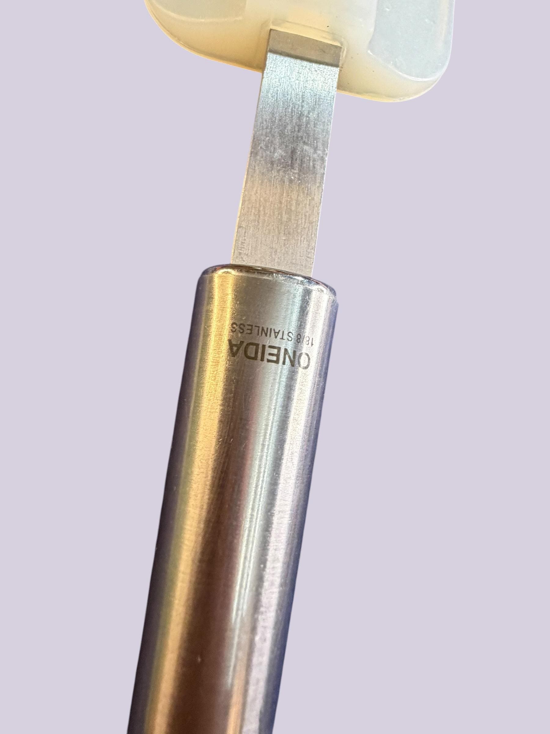 Oneida Stainless Silicone Spoon & Pampered Chef Holiday Spatula Kitchen Set 2pc - Thumbnail 4