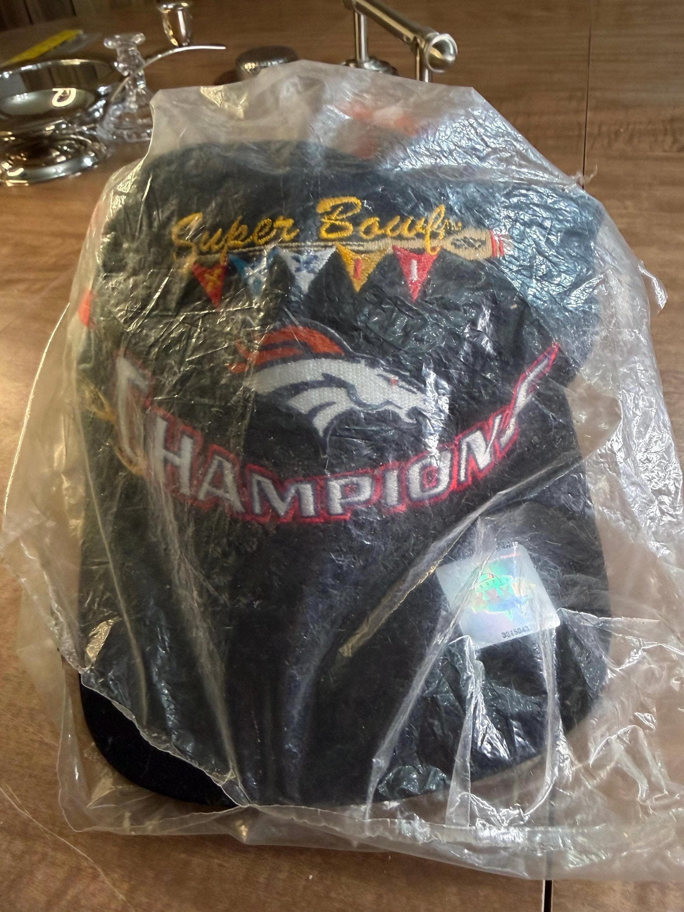 Super Bowl 32 Champions Denver Broncos Hat - Image 1