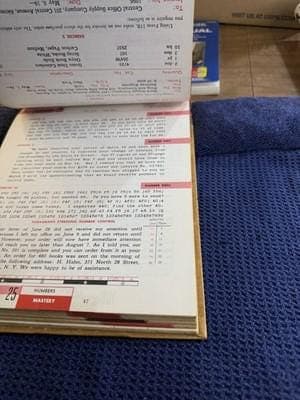 Vintage 1957 Secretarial Typing Book Manual Typewriter Keyboard Parts Lessons - Thumbnail 6