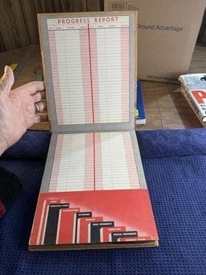 Vintage 1957 Secretarial Typing Book Manual Typewriter Keyboard Parts Lessons - Thumbnail 2