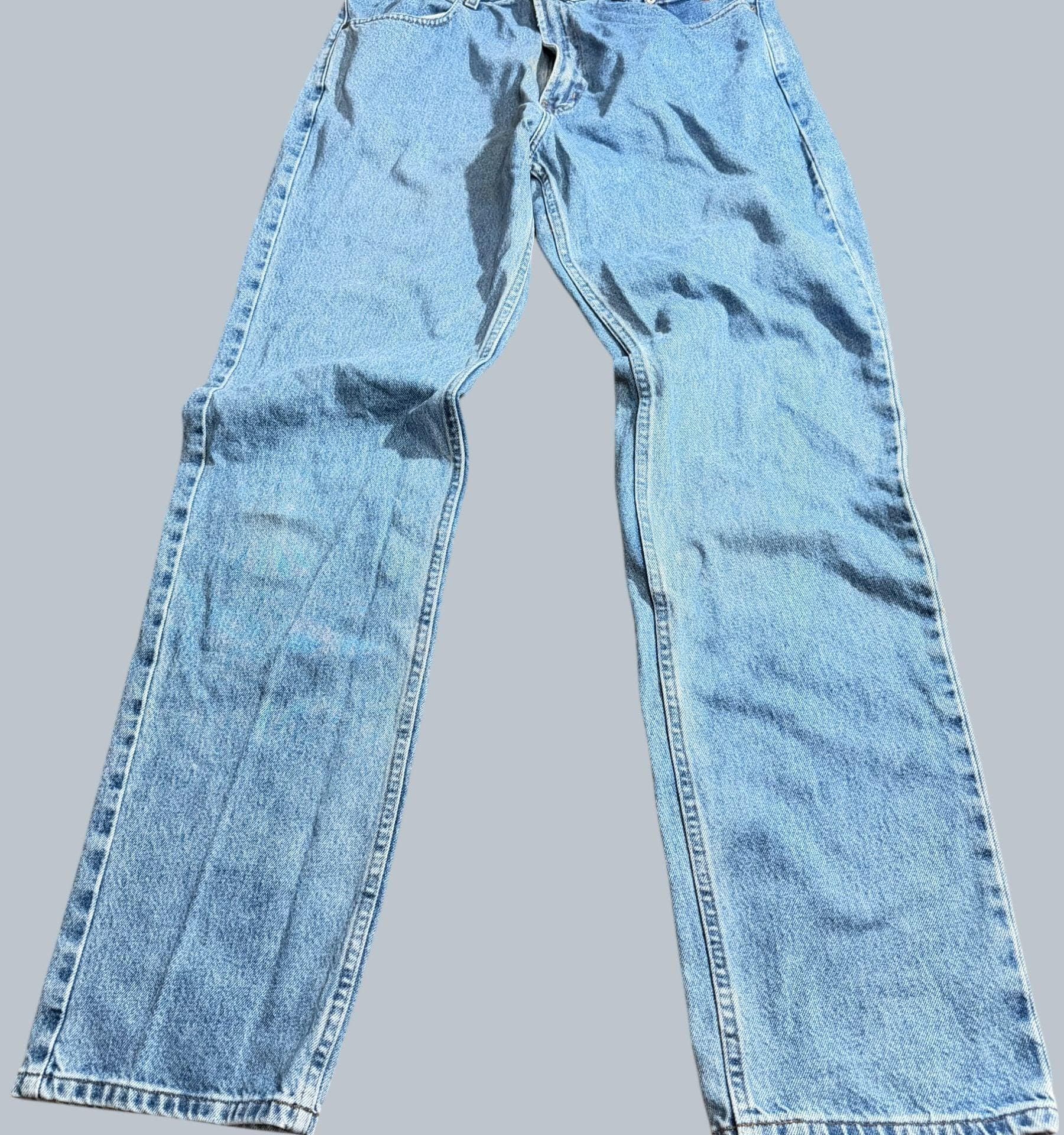 Vintage Harley Davidson Denim Jeans 38x36 Y2K - Image 1