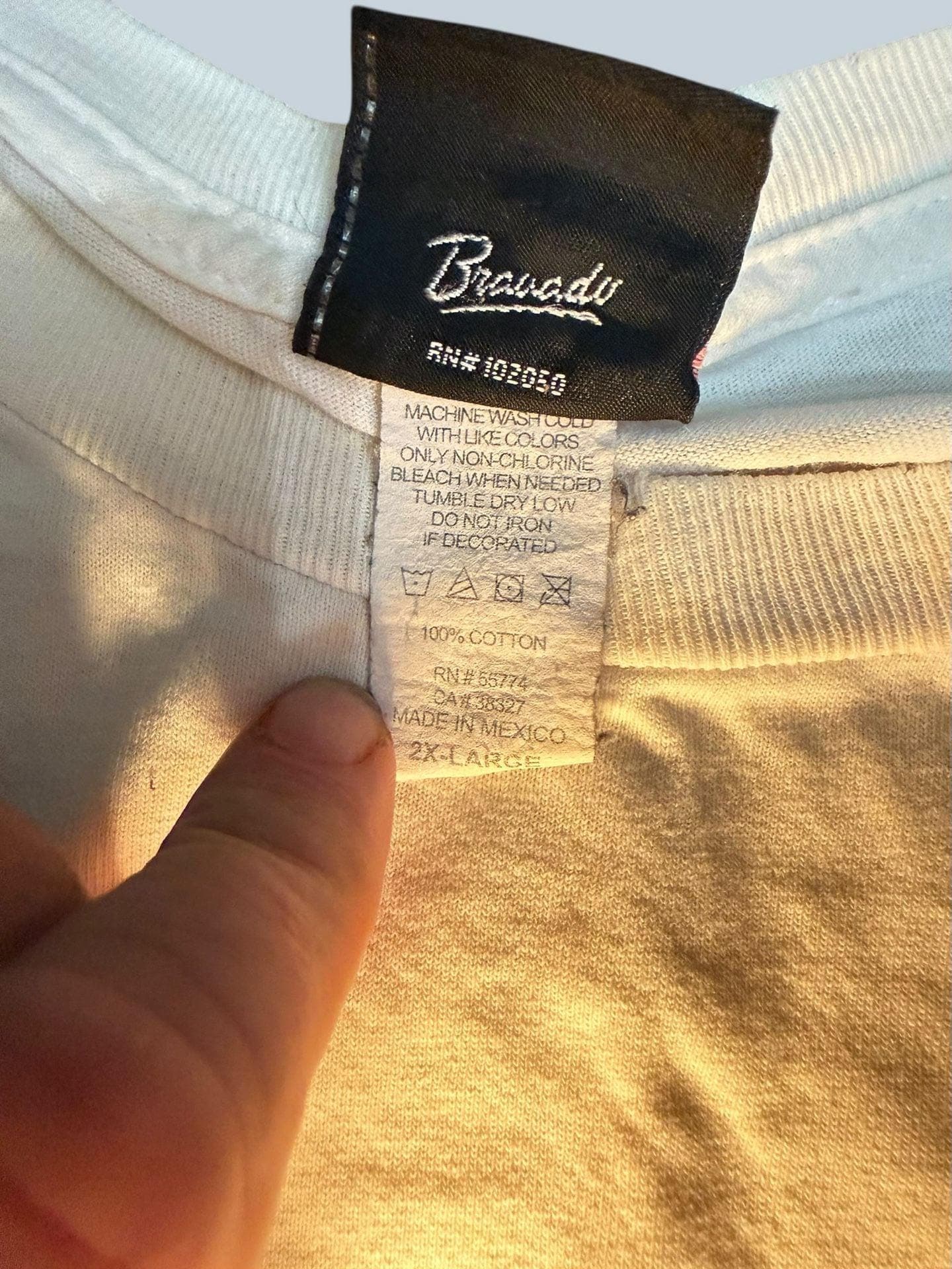 Vintage Harley-Davidson Old Glory Laurel MD Willie G Skull Graphic T-Shirt 2XL - Thumbnail 5