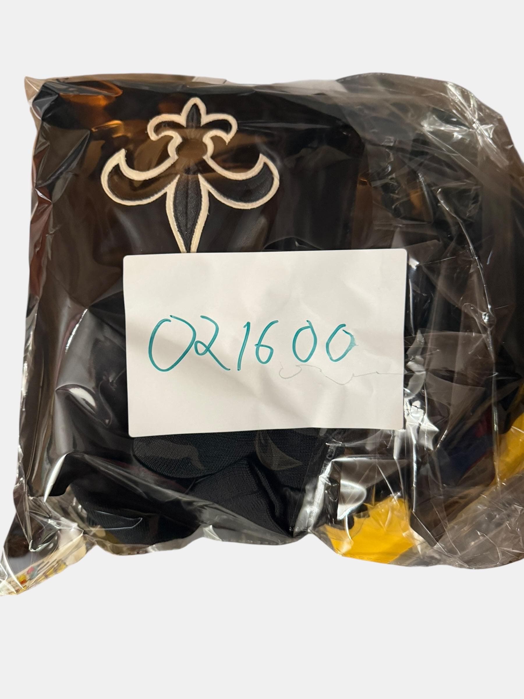 Vintage 1988 New Orleans Saints Chalk Line Satin Jacket USA Made Black Small - Thumbnail 8