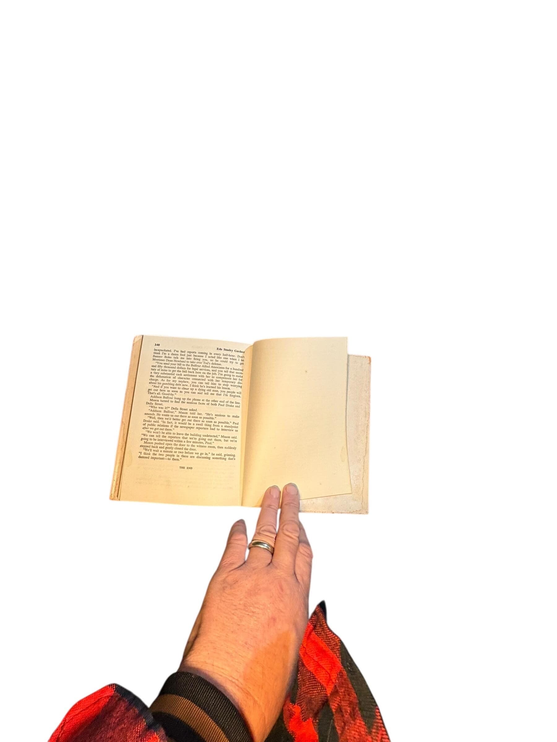 Vintage Perry Mason Mystery Book The Case of the Lucky Loser 1950s Hardcover - Thumbnail 8