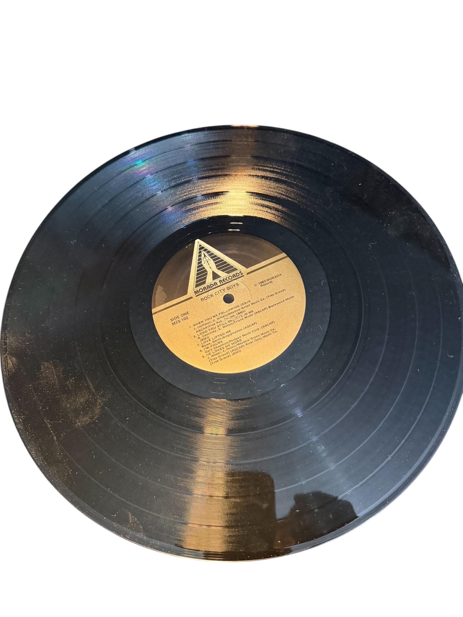 1983 Rock City Boys Vinyl LP, Morada Records Christian Rock Album - Thumbnail 3