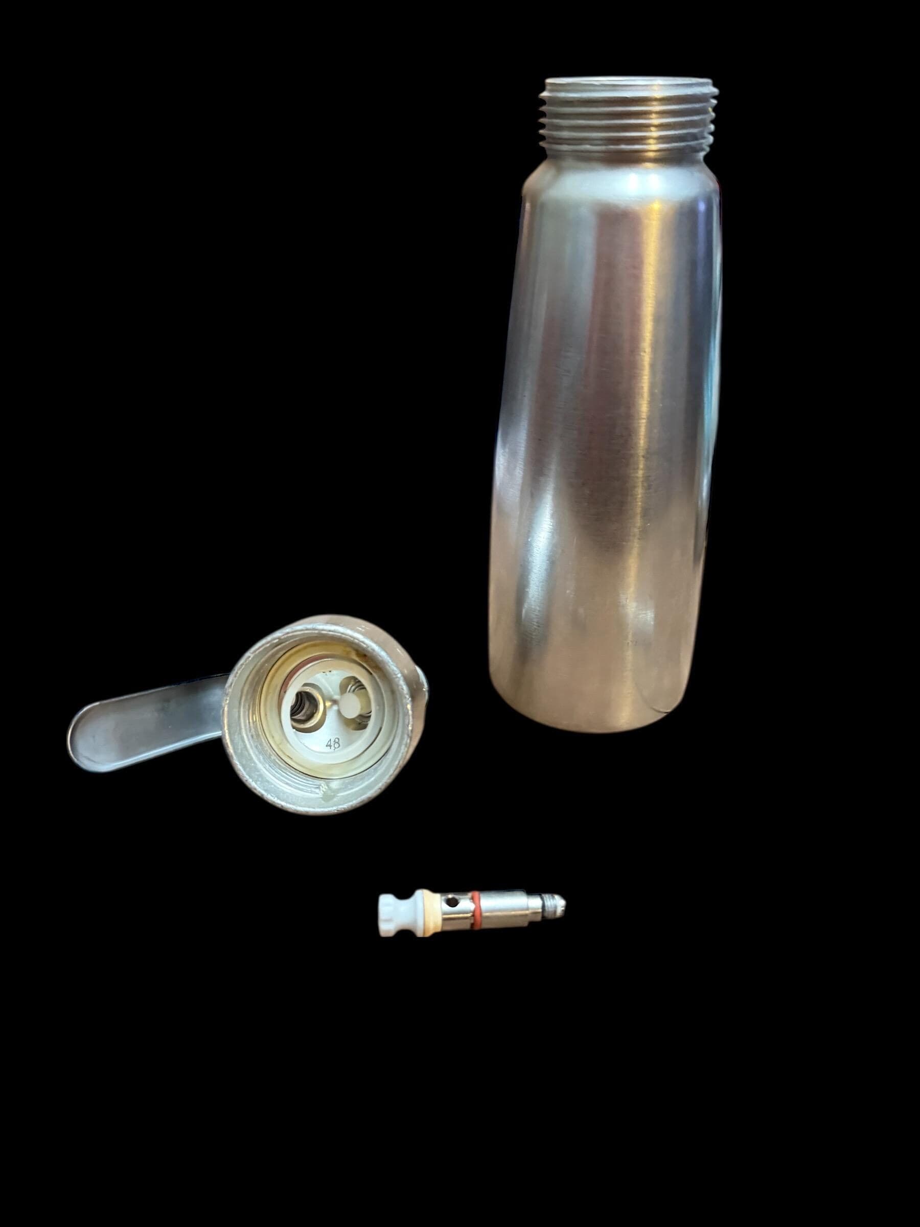 Vintage ISI Soda Siphon Stainless Steel Vienna Austria Barware - Thumbnail 2