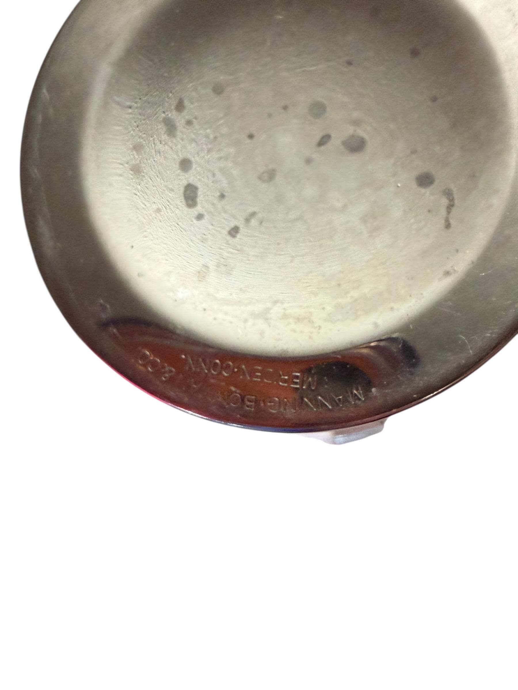 Vintage Manning Bowman Silverplate Cocktail Shaker Decorative Bar Decor - Thumbnail 5