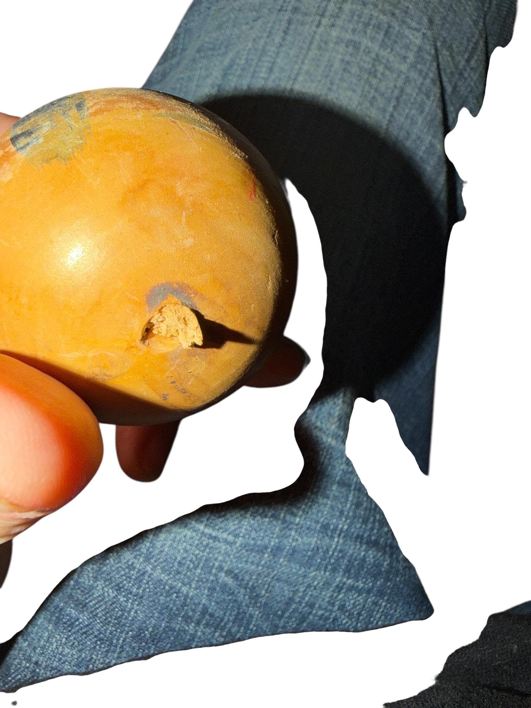 Vintage Japanese Kokeshi Dolls Lot of 2 Naruko Hijiori Wooden Folk Art Showa Era - Thumbnail 7