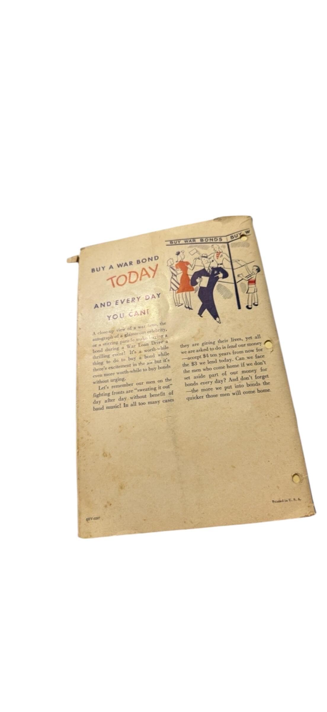 WWII Health for Victory Meal Planning Guides June–Aug 1944 Lot (Westinghouse) - Thumbnail 6