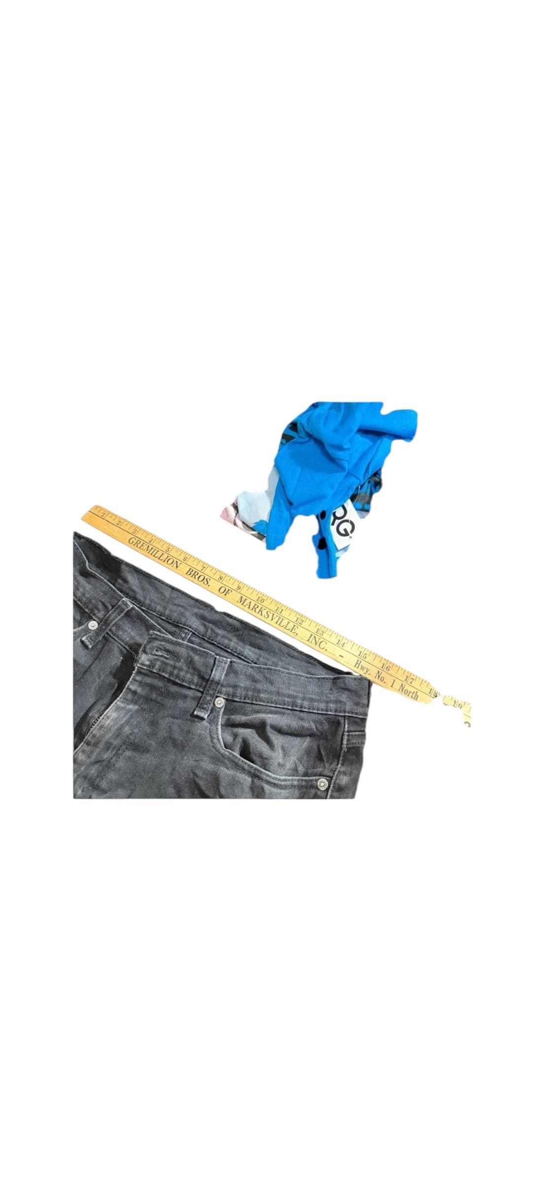 Y2K Levi’s 502 Men’s Black Denim Jeans W33 L30 Regular Taper Fit - Thumbnail 4