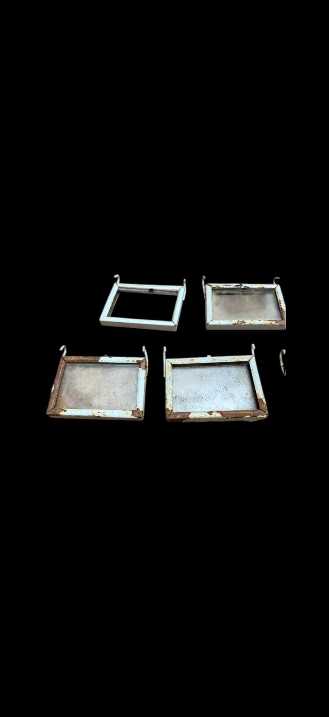 Vintage Stage Light Gel Frames w/ Glass Heat Shields – Lot of 6 - Thumbnail 5