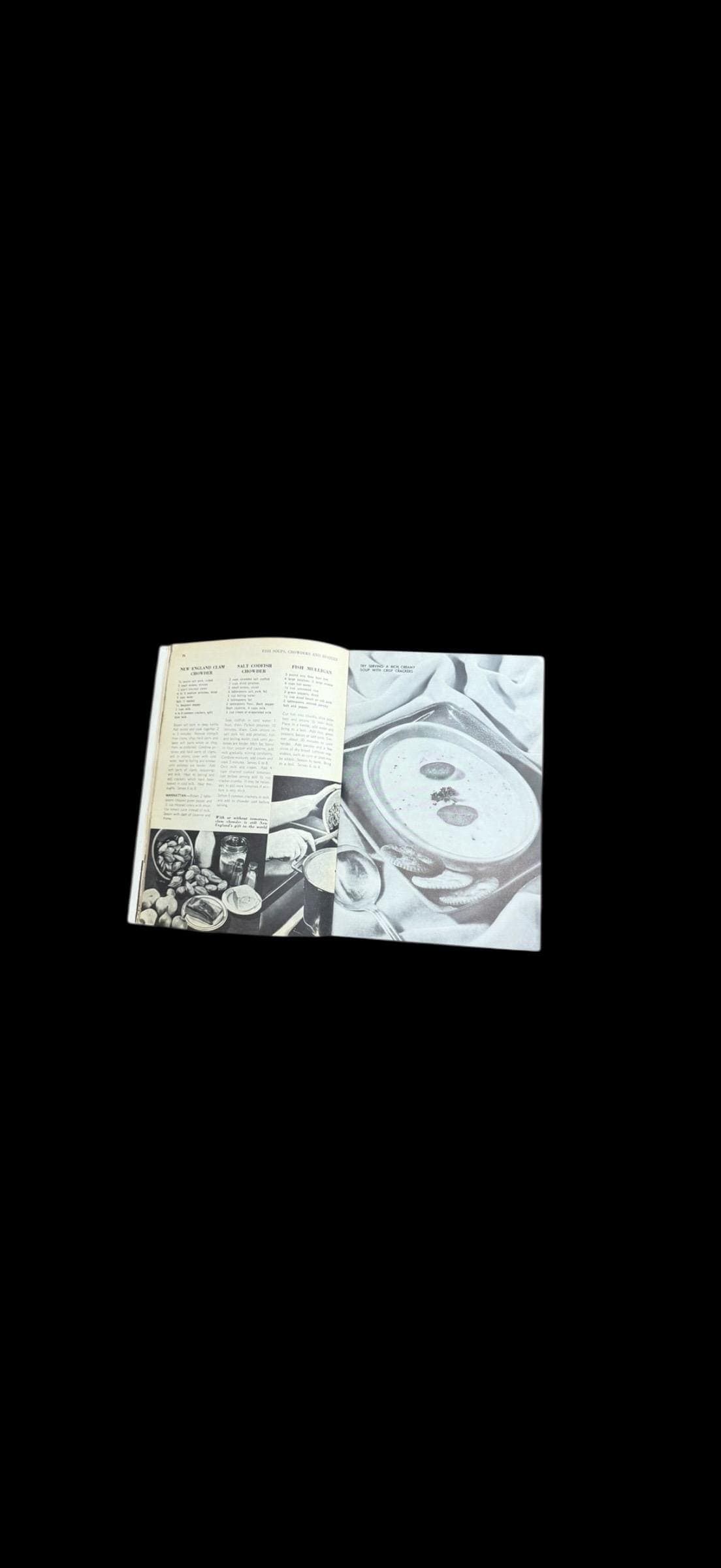 Vintage 1950 250 Delicious Soup Recipes Cookbook Culinary Arts Institute - Thumbnail 4