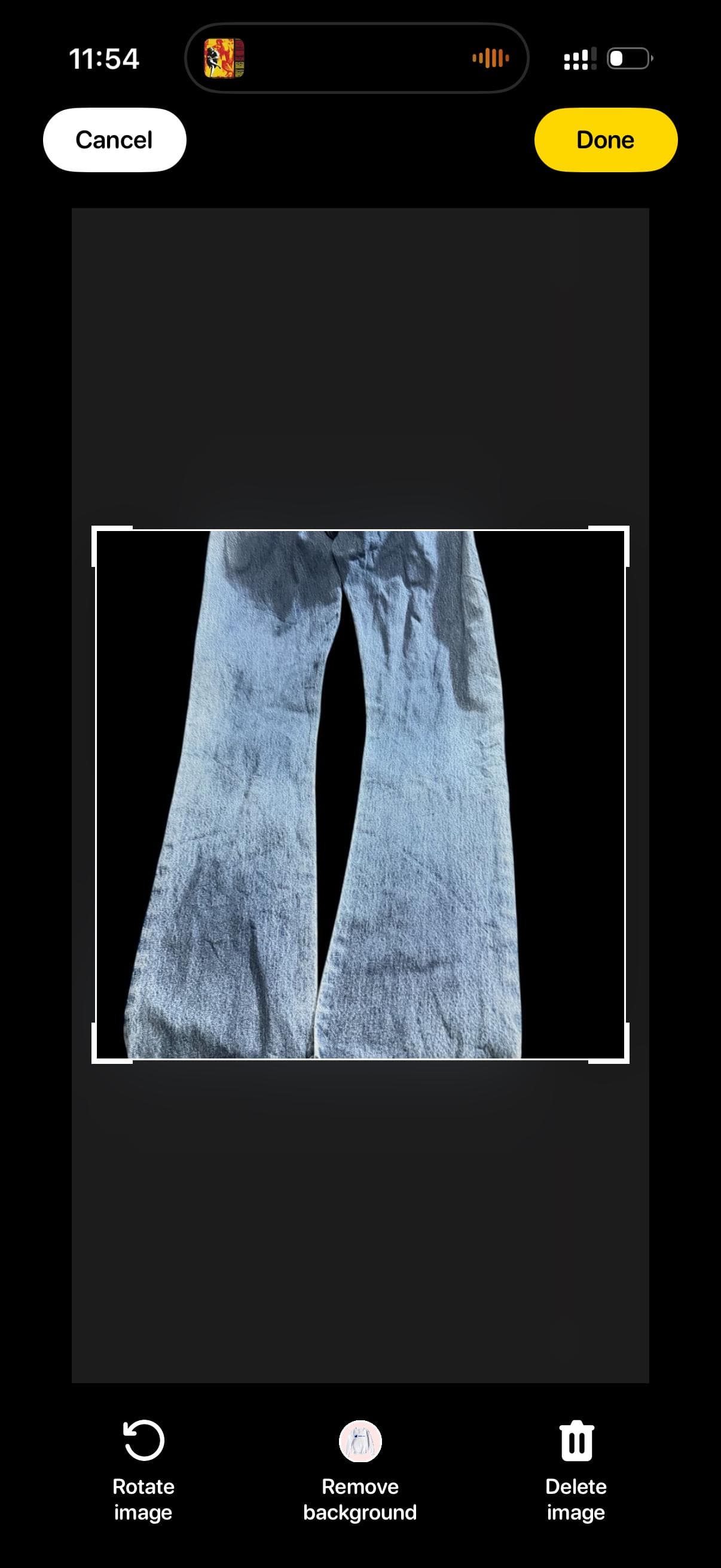 Vintage Levi’s Jeans Men’s Straight Leg Blue Denim w34” x l33” - Thumbnail 2