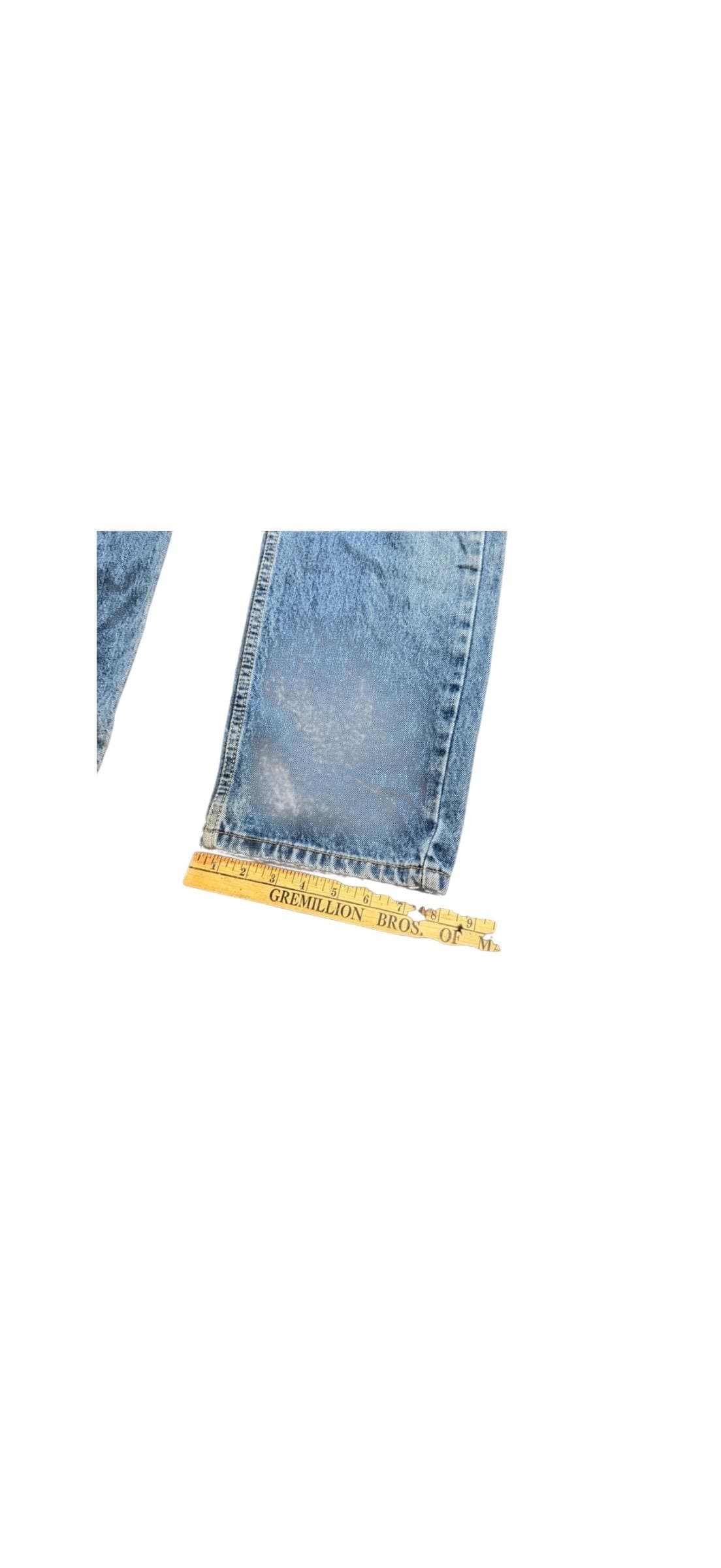 Vintage Levi’s 505 Jeans Men’s 32x30 Blue Straight Leg Denim - Thumbnail 6