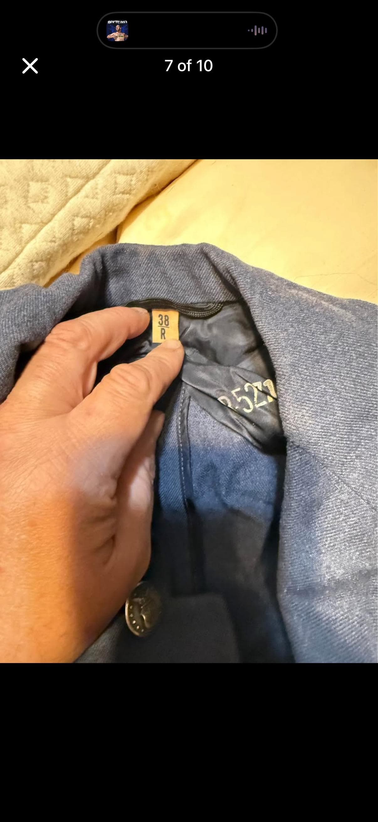 U.S. Air Force enlisted service dress uniform from the mid-20th century (likely 1960s–1970s era) - Thumbnail 6