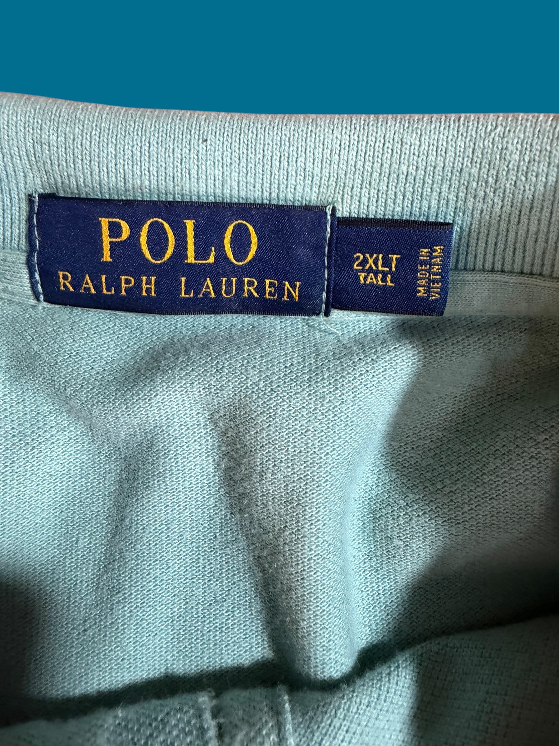 Polo Ralph Lauren Men’s Green Polo Shirt XXL – Classic Fit, Red Pony Logo, Pre-O - Thumbnail 4