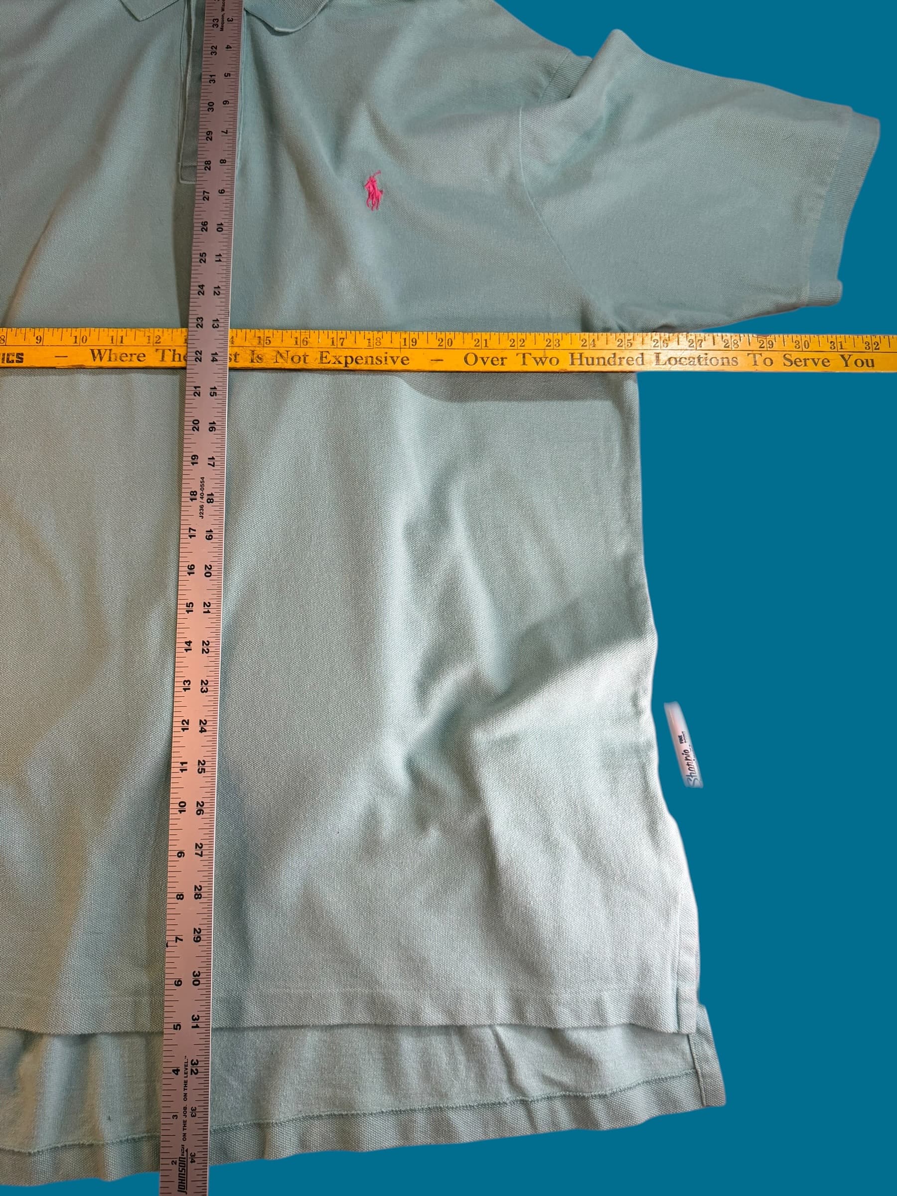 Polo Ralph Lauren Men’s Green Polo Shirt XXL – Classic Fit, Red Pony Logo, Pre-O - Thumbnail 6