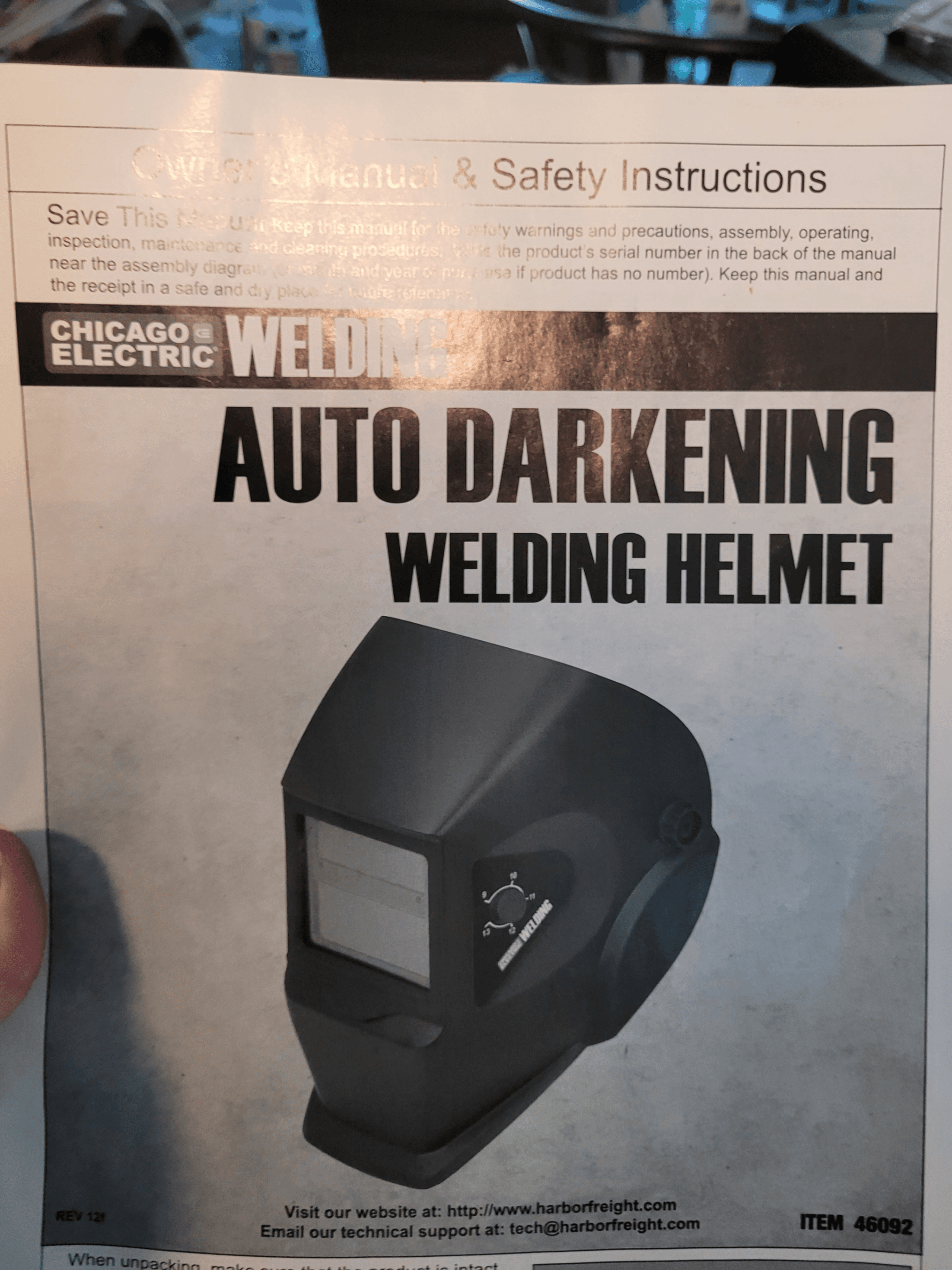 Welding Helmet **NEVER USED****LIKE NEW*** - Image 1