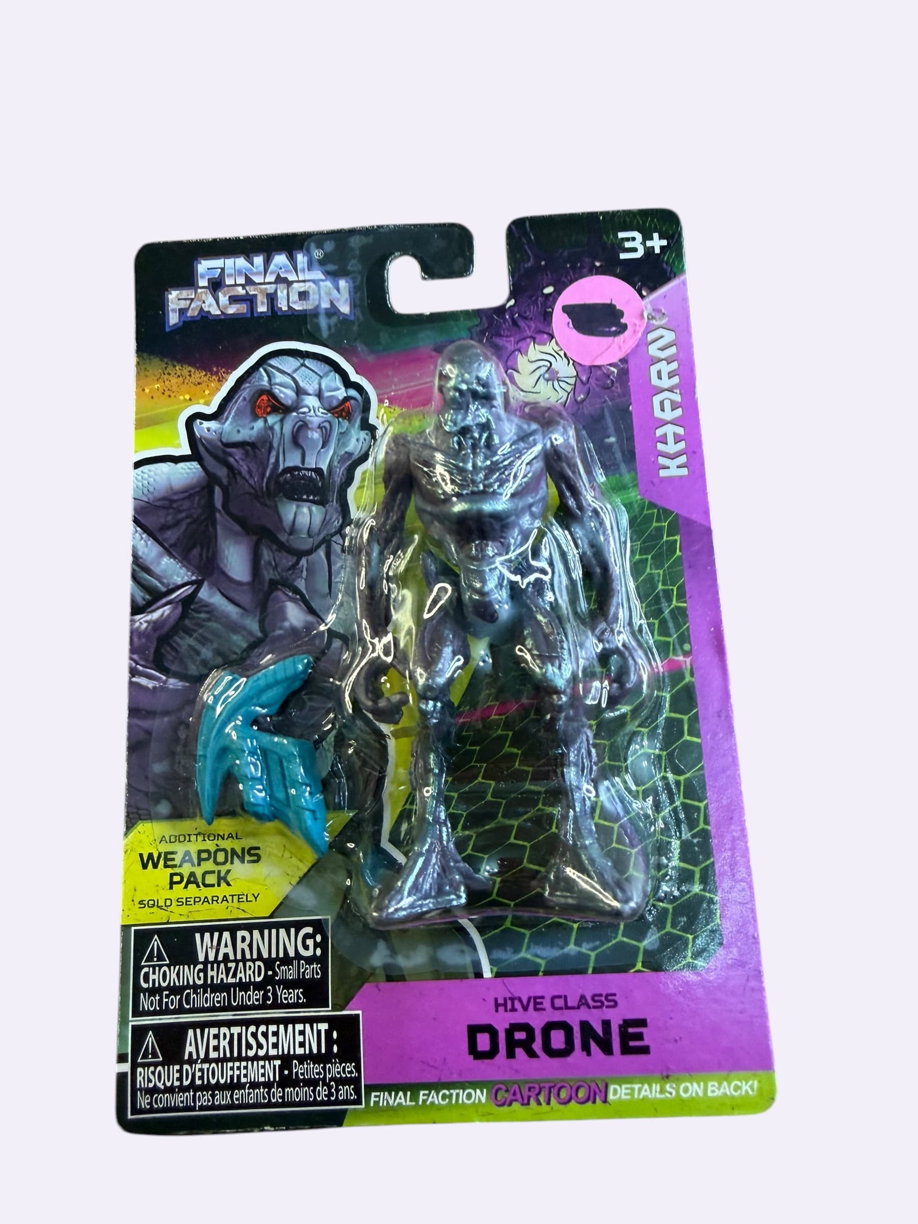 Final Faction Kharn Hive Class DRONE Series 1 Action Figure NEW Sealed - Image 1