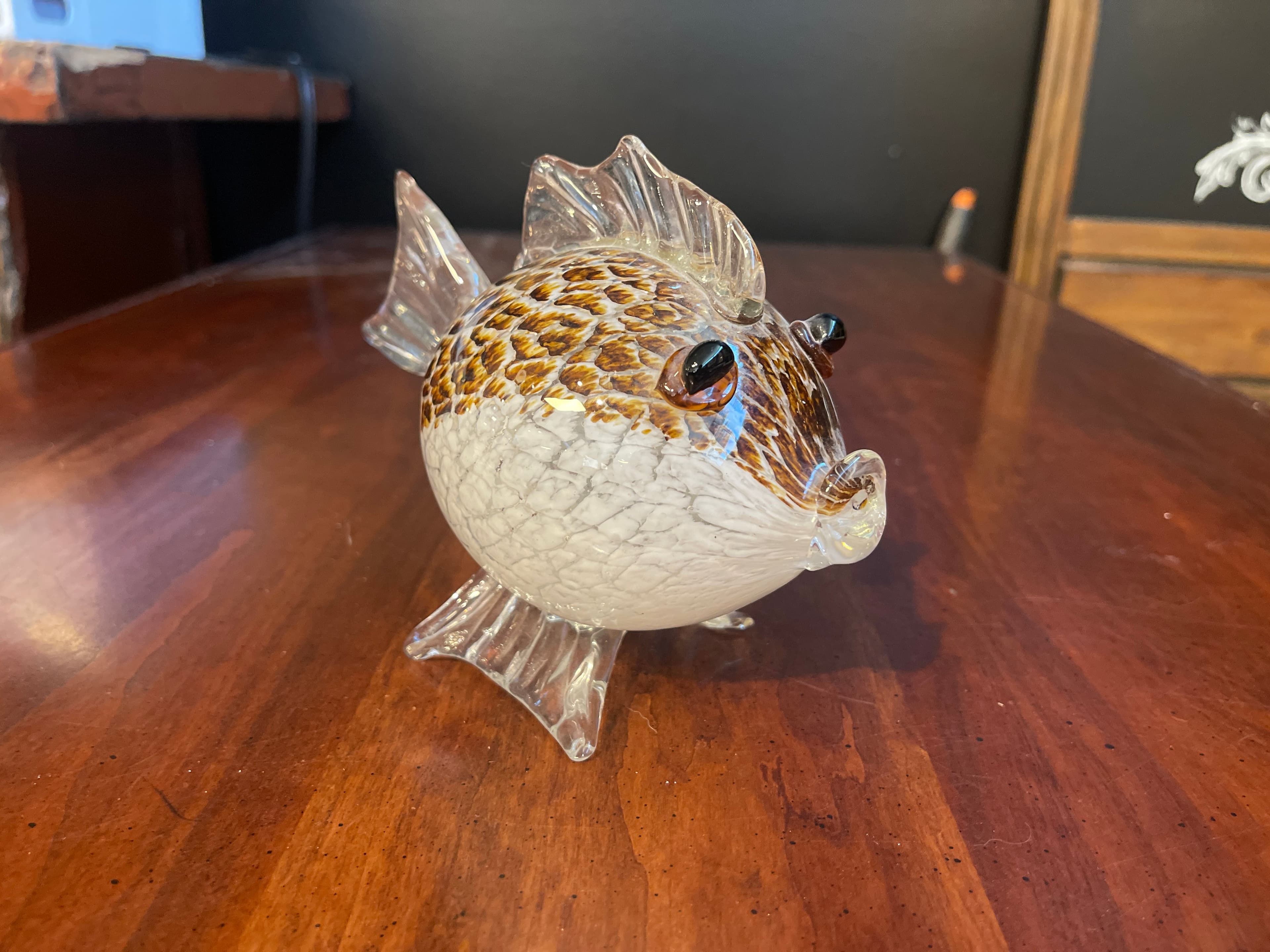 Glass Fish Figurine