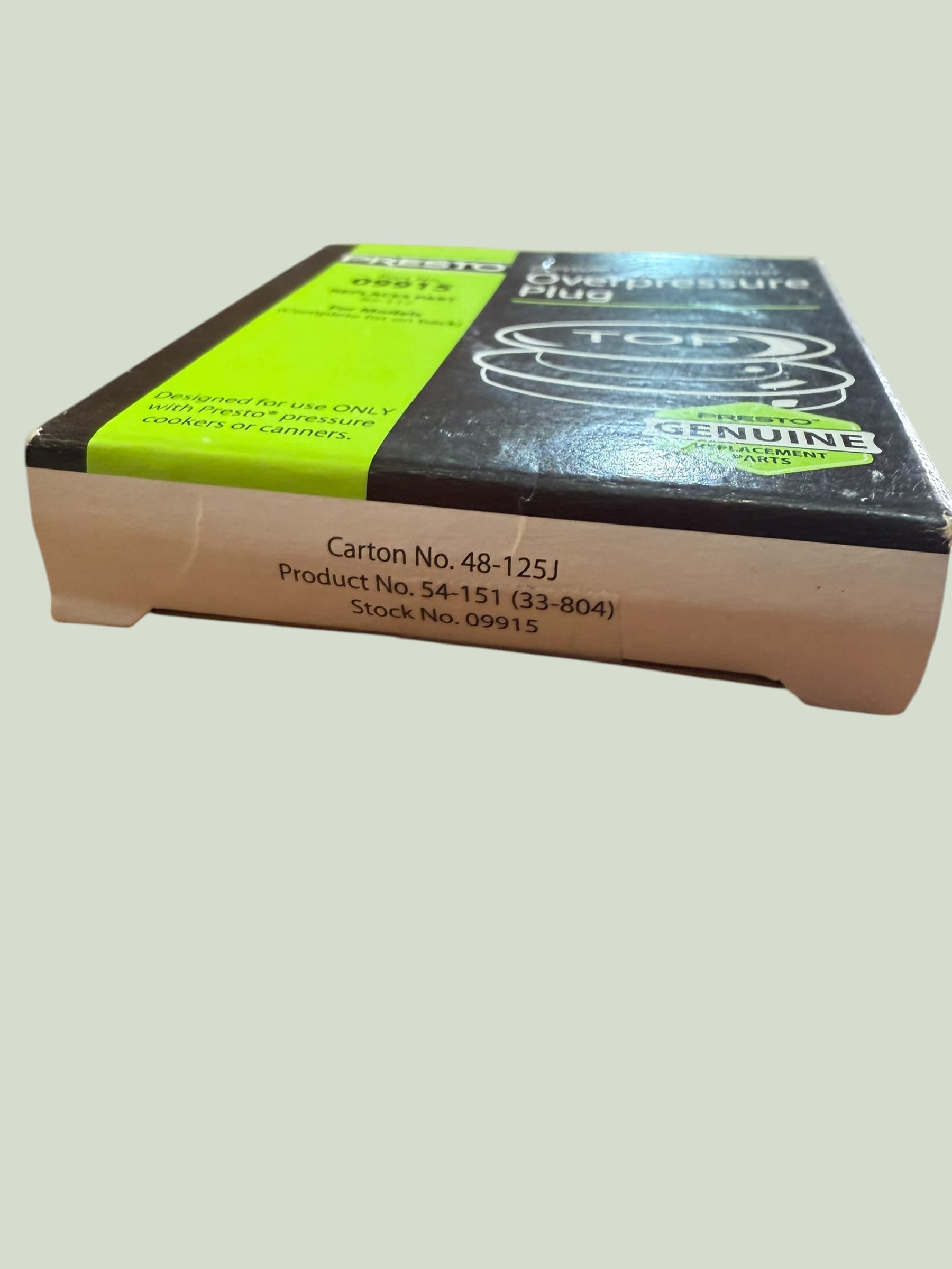 Overpressure Plug - Thumbnail 4